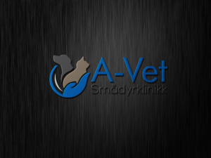 Logo Design by johnnyblackman for A-Vet Smådyrklinikk | Design: #16555175