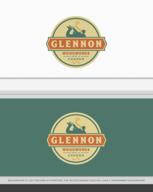 Glennon Woodworks    Made In Canada | Logo-Design von AD-X