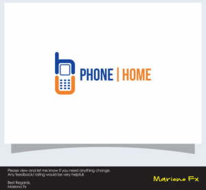 Logo Design by Mariono Fx for Phone Home One, LLC | Design: #16597690