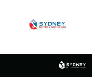 Logo Design by Artknyte for Sydney Gutter & Roofing Men | Design: #16491180