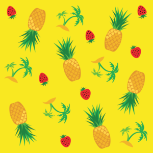 Flowing funky pattern for matching party shirt and shorts. | Diseño de Camiseta por Taya Bright