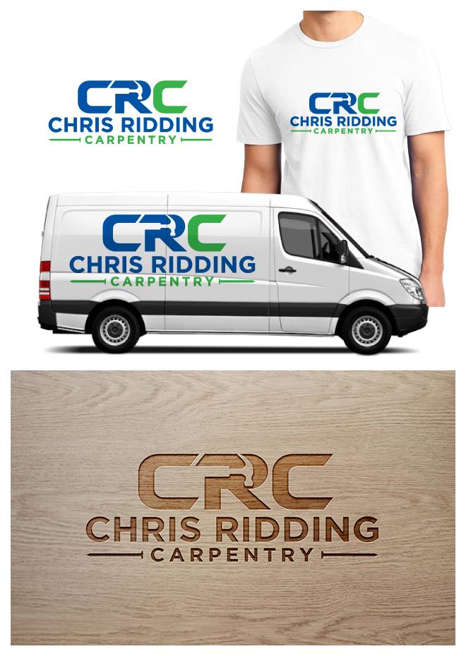 Logo Design by xum for Chris Ridding Carpentry  | Design: #16533071