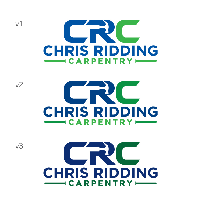 Logo Design by xum for Chris Ridding Carpentry  | Design #16561267
