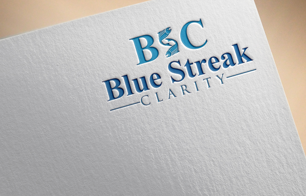 Logo Design by A S design @ for Blue Streak Clarity LLC | Design #16542348