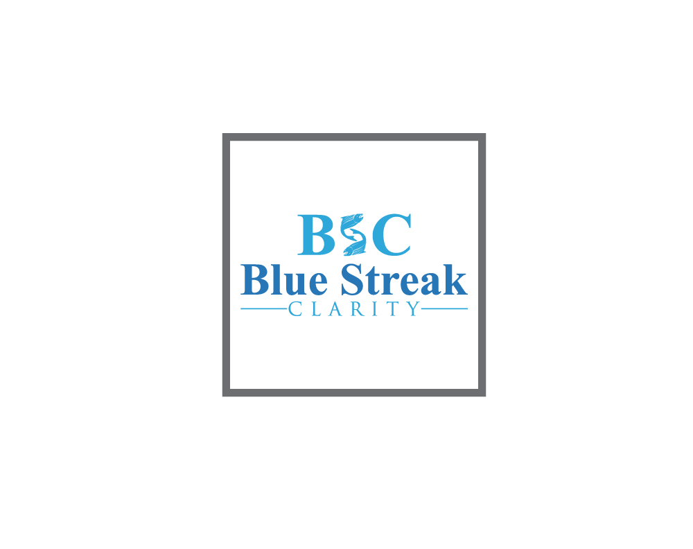 Logo Design by A S design @ for Blue Streak Clarity LLC | Design #16551413
