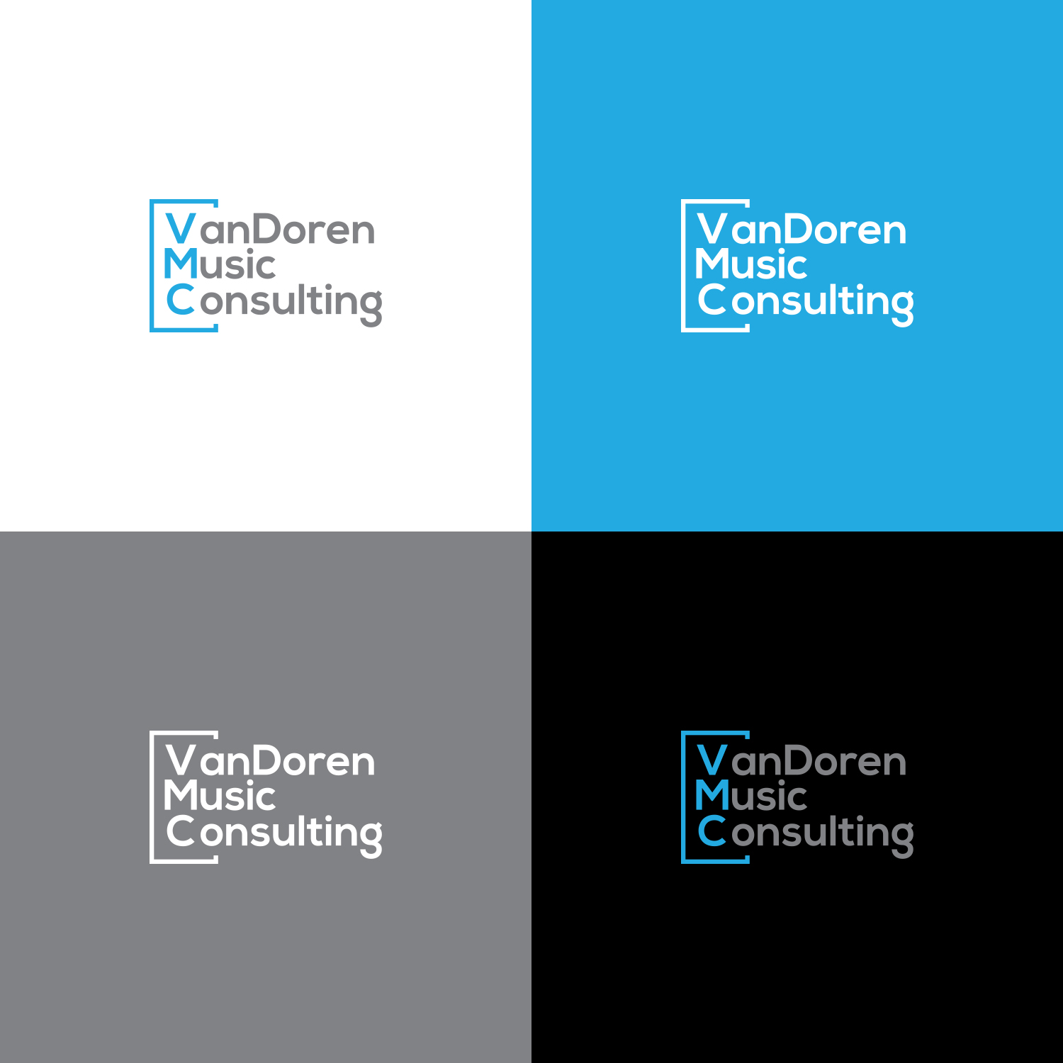 Logo Design by Burraq Creatives for VanDoren Music Consulting | Design #16506230