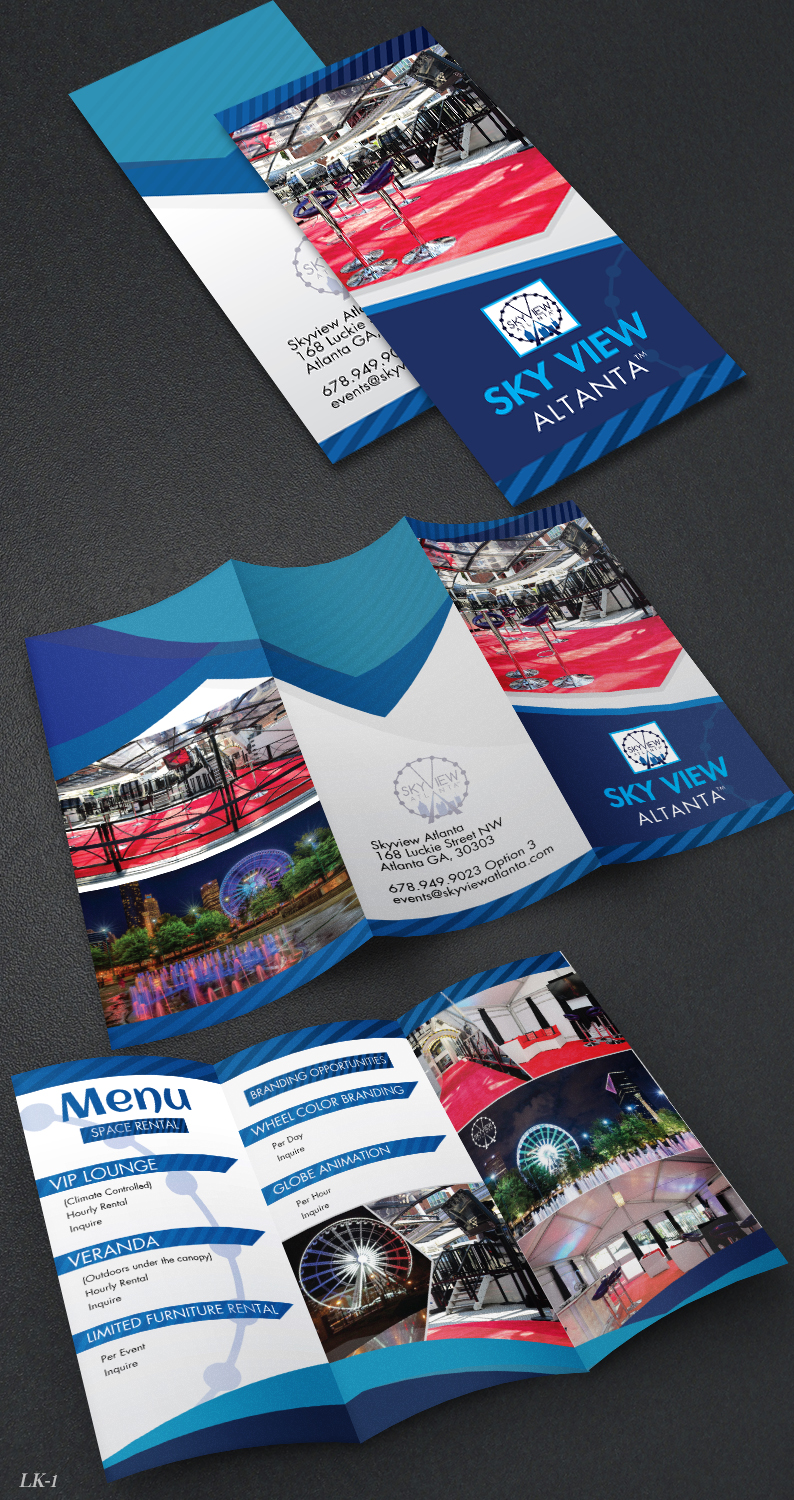 Flyer Design by Designanddevelopment for SkyView Atlanta | Design: #16497018