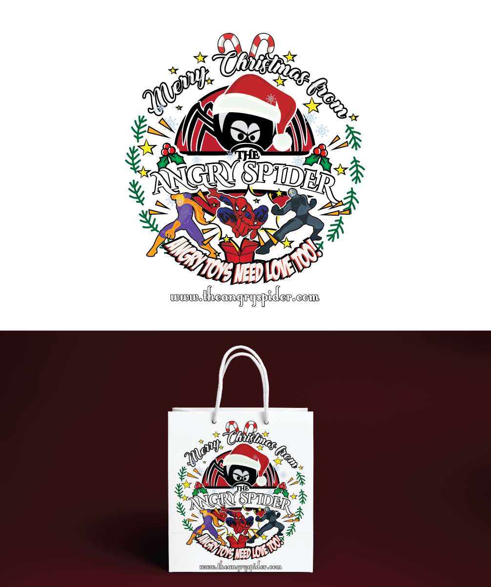 Logo Design by Wild Geek for The Angry Spider | Design #16515760