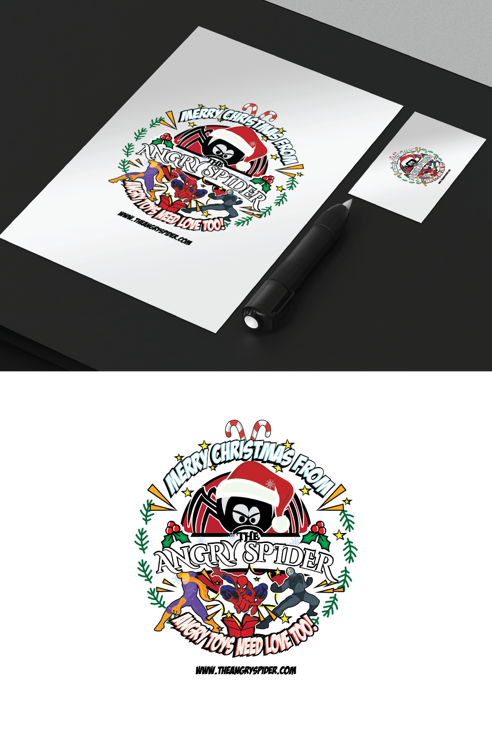 Logo Design by Wild Geek for The Angry Spider | Design #16521483