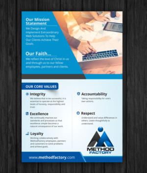 Mission Statement Board for front lobby