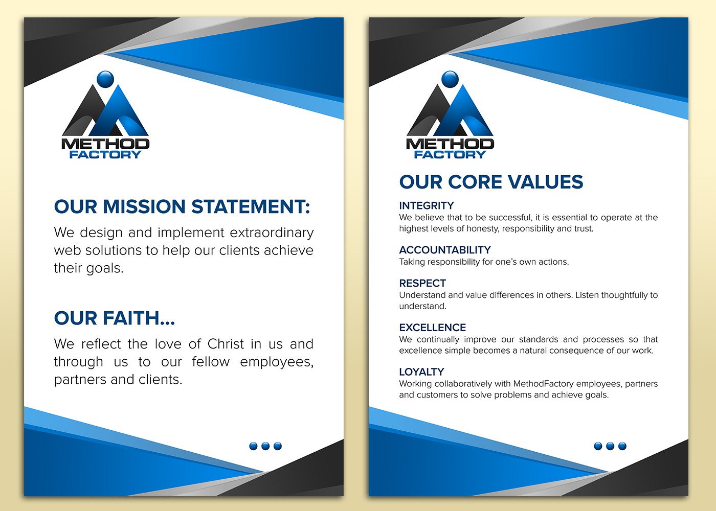 Signage Design by EA5Designs for MethodFactory | Design #16537210