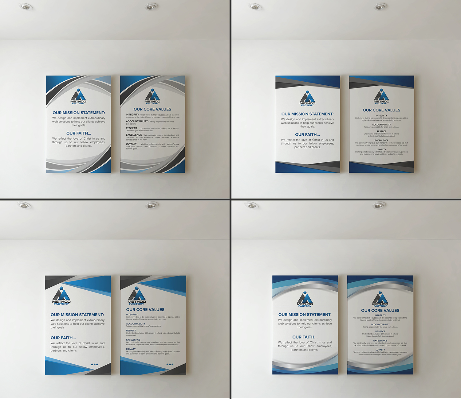 Design de Panneau par EA5Designs pour MethodFactory | Design #16541429