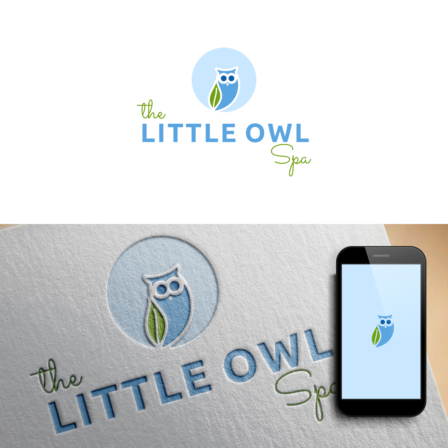 Logo Design by Sart Armstrong for The Little Owl Spa | Design #16511703