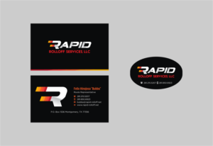 Business Card Design by INDIAN_Ashok for Rapid Rolloff Services, LLC | Design: #16556493