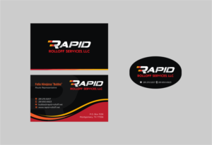 Business Card Design by INDIAN_Ashok for Rapid Rolloff Services, LLC | Design: #16556497