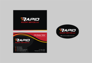 Business Card Design by INDIAN_Ashok for Rapid Rolloff Services, LLC | Design: #16556498