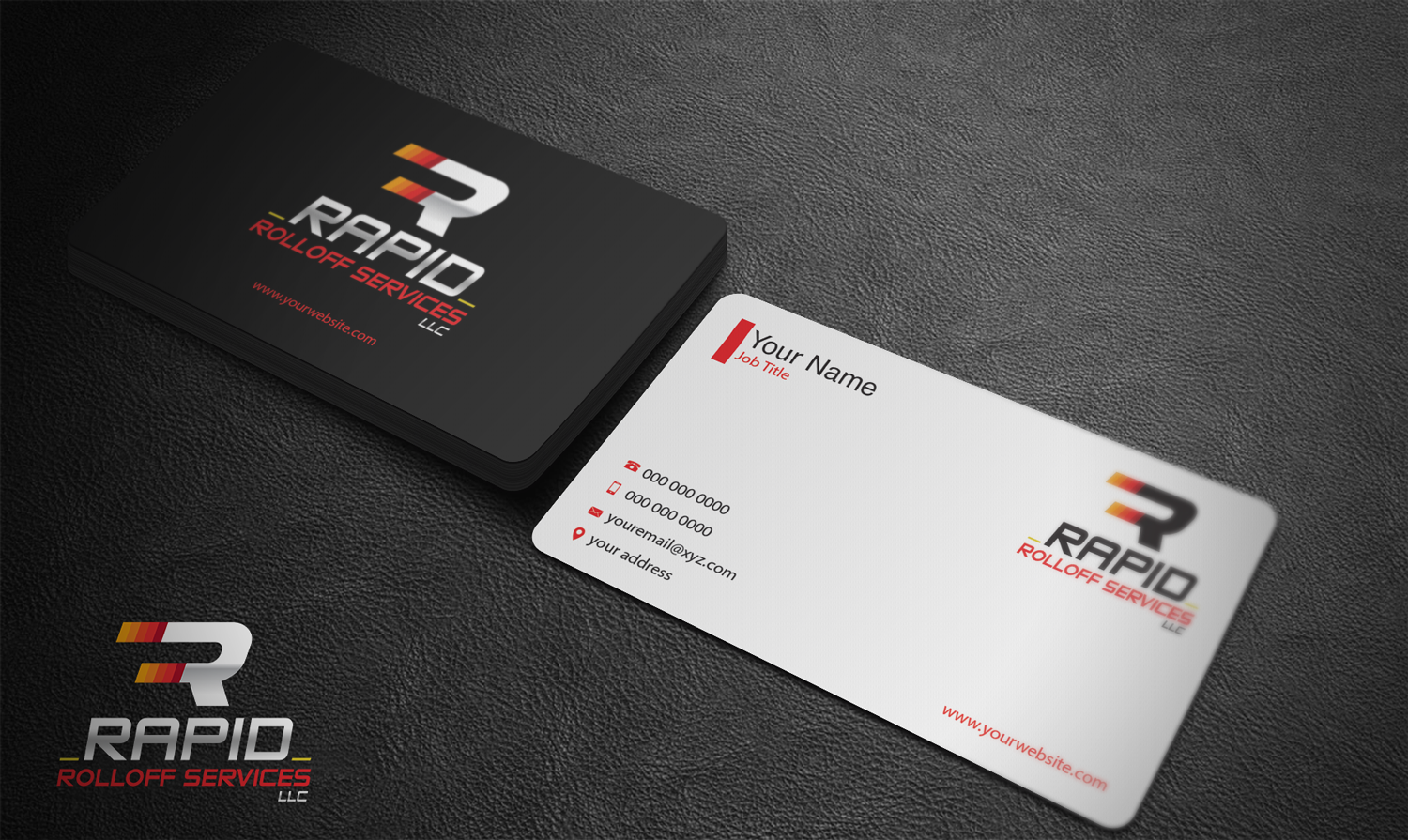 Design de Carte de Visite par Riz' pour Rapid Rolloff Services, LLC | Design #16513751