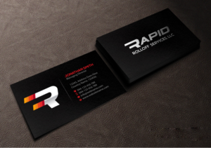 Business Card Design by Creations Box 2015 for Rapid Rolloff Services, LLC | Design: #16511002