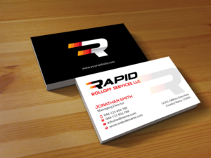 Diseño de Tarjeta de Presentación por Creations Box 2015 para Rapid Rolloff Services, LLC | Diseño: #16511079
