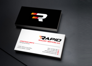 Diseño de Tarjeta de Presentación por Creations Box 2015 para Rapid Rolloff Services, LLC | Diseño: #16522661