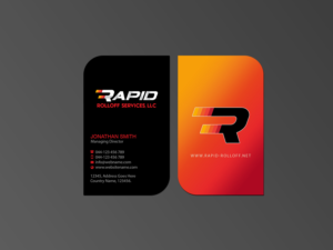 Diseño de Tarjeta de Presentación por Creations Box 2015 para Rapid Rolloff Services, LLC | Diseño: #16527803