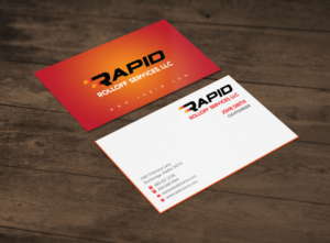 Business Card Design by Brand aid for Rapid Rolloff Services, LLC | Design: #16537757