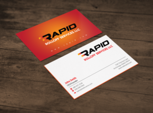 Business Card Design by Brand aid for Rapid Rolloff Services, LLC | Design: #16537760