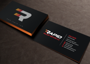 Business Card Design by Brand aid for Rapid Rolloff Services, LLC | Design: #16544590