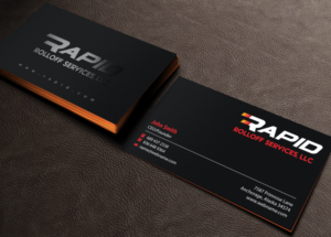 Business Card Design by Brand aid for Rapid Rolloff Services, LLC | Design: #16544592