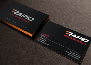 Business Card Design by Brand aid for Rapid Rolloff Services, LLC | Design: #16544593