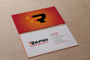 Business Card Design by Brand aid for Rapid Rolloff Services, LLC | Design: #16544807