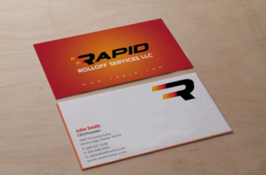 Business Card Design by Brand aid for Rapid Rolloff Services, LLC | Design: #16544808