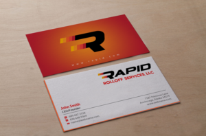 Business Card Design by Brand aid for Rapid Rolloff Services, LLC | Design: #16544809