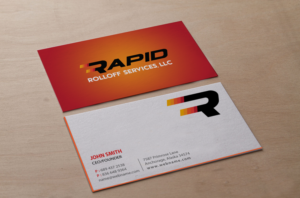Business Card Design by Brand aid for Rapid Rolloff Services, LLC | Design: #16546740