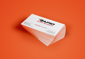 Business Card Design by Brand aid for Rapid Rolloff Services, LLC | Design: #16546792