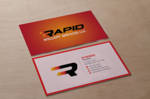 Business Card Design by Brand aid for Rapid Rolloff Services, LLC | Design: #16580587