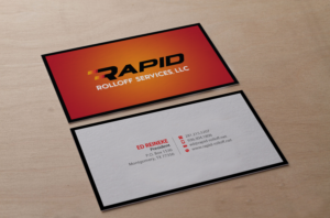 Business Card Design by Brand aid for Rapid Rolloff Services, LLC | Design: #16580644