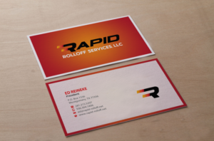 Business Card Design by Brand aid for Rapid Rolloff Services, LLC | Design: #16580647