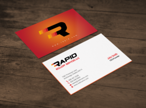 Design de Carte de Visite par chandrayaan.creative pour Rapid Rolloff Services, LLC | Design : #16546288