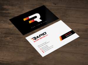 Design de Carte de Visite par chandrayaan.creative pour Rapid Rolloff Services, LLC | Design : #16546475