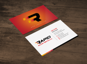 Design de Carte de Visite par chandrayaan.creative pour Rapid Rolloff Services, LLC | Design : #16546476