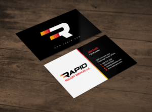 Design de Carte de Visite par chandrayaan.creative pour Rapid Rolloff Services, LLC | Design : #16546477
