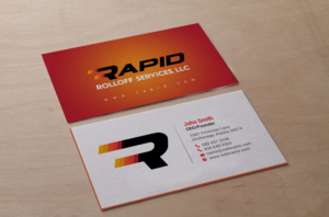 Design de Carte de Visite par chandrayaan.creative pour Rapid Rolloff Services, LLC | Design : #16546479