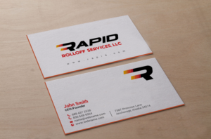 Design de Carte de Visite par chandrayaan.creative pour Rapid Rolloff Services, LLC | Design : #16546541