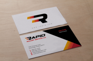 Design de Carte de Visite par chandrayaan.creative pour Rapid Rolloff Services, LLC | Design : #16546543