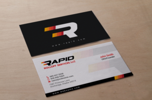 Diseño de Tarjeta de Presentación por chandrayaan.creative para Rapid Rolloff Services, LLC | Diseño: #17488118