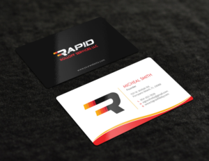Business Card Design by Graphic Flame for Rapid Rolloff Services, LLC | Design: #16829673