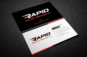 Business Card Design by TheLogoHouse for Rapid Rolloff Services, LLC | Design: #16507387