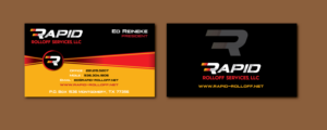 Business Card Design by meet007 for Rapid Rolloff Services, LLC | Design: #16509226