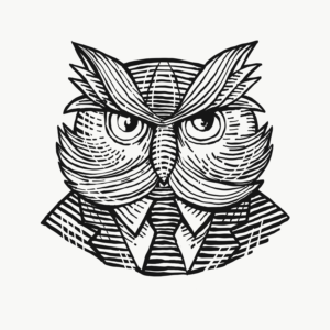 Owl Illustration for Brand Communications | Illustration Design by patrimonio